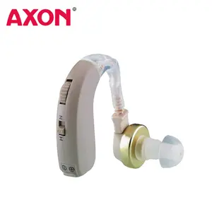 Personal hearing aid sound amplifier for old man