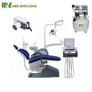 Medsinglong <strong>Dental</strong> <strong>Unit</strong> MSLDU16 Guangzhou <strong>Manufacturer</strong> Electric Treatment Machine <strong>Dental</strong> <strong>Chair</strong> with Compressor - Product Image 1