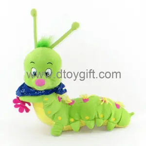 Juguete de <span class=keywords><strong>Peluche</strong></span> de <span class=keywords><strong>Gusano</strong></span>, Bonito y Suave, Cumple con la Norma EN71 - Product Image 1