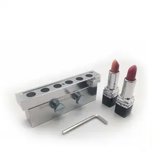 6 Khoang Nhôm Son Môi Khuôn 12.1 Mm, DIY Lip Stick Điền Khuôn