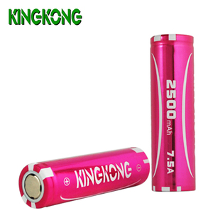 คิงคอง7.5A ICR18650 2500มิลลิแอมป์ต่อชั่วโมง3C 3.7โวลต์18650แบตเตอรี่ลิเธียมไอออน - Product Image 1