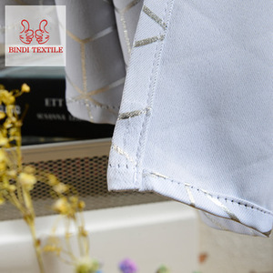China factory wholesale Cheap Bindi CGB002 high quality gray thermal Blackout curtains - Product Image 4