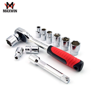 MAXWIN 20 Unids CR-V Juego de Llaves de Vasos Mecánico Profesional 1/2 Llave de Trinquete - Product Image 5