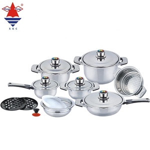 Vente flash Dessini Ensemble de casseroles toutes saisons <span class=keywords><strong>Induction</strong></span> Antiadhésif Casserole avec couvercle thermomètre Acier inoxydable pour usage domestique - Product Image 2