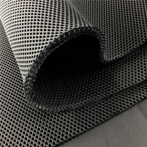 Eco safe 8mm breathable 3d air cool mesh fabric for tactical armor vest device, wheel chair cushion