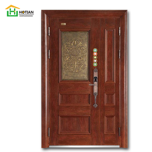 Porte en fer, double conception, de sécurité moderne, double conception, à bas prix, livraison gratuite, 2019 - Product Image 3