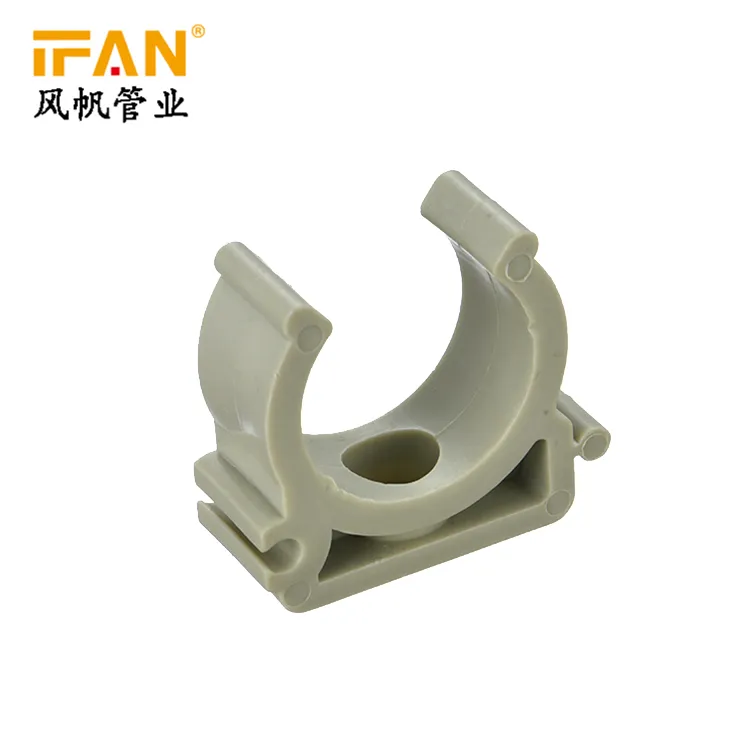 IFAN PPR Pipe Factory offer High Pressure Resistant PPR Pipe Fittings and Plastic Pipe Clamps