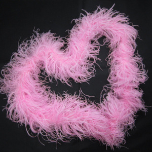 <strong>White</strong> Black Orange Red Hot pink Royal Blue Lime Green Turquoise Light pink Purple Yellow Ostrich <strong>Feather</strong> <strong>Boas</strong> - Product Image 6