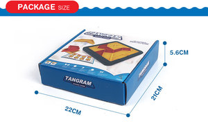 Nuovo Gioco da Tavolo Educativo <span class=keywords><strong>Tangram</strong></span> con 7 Pezzi a Forma Innovativa - Product Image 6