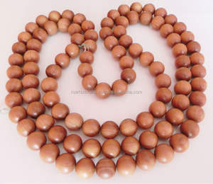 Bracelet de perles de bois de santal minimaliste fait à la main bijoux en bois naturel prière spirituelle Mala pour la méditation - Product Image 2