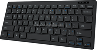 Keyboard sunyi, ramping Mini kabel datar profil rendah 87 tombol