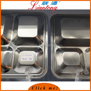 Vente chaude 2017 <span class=keywords><strong>amazon</strong></span> alimentaire personnalisé plateaux, acier inoxydable <span class=keywords><strong>plateau</strong></span>-<span class=keywords><strong>repas</strong></span> - Product Image 6