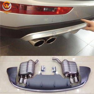Lame de diffuseur arrière avec embout d'échappement, accessoire pour voiture SQ5, modèle 2009 — 2016 <span class=keywords><strong>Au</strong></span> di <span class=keywords><strong>Q5</strong></span> - Product Image 4