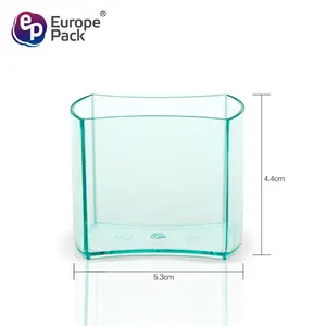 Fancy design BPA free tazze da giardino in plastica usa e getta da 66ml di alta qualità