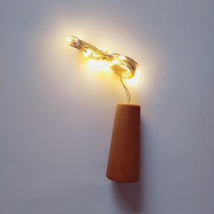 <span class=keywords><strong>Guirlande</strong></span> de Noël à 20 LED, alimentée par batterie, 2m, fil de cuivre, <span class=keywords><strong>guirlande</strong></span> de bouteilles de vin et de liège, piles incluses, garantie 1 an - Product Image 4