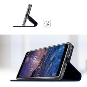 Couverture de portefeuille en cuir PU pour <span class=keywords><strong>Nokia</strong></span> <span class=keywords><strong>7</strong></span> <span class=keywords><strong>Plus</strong></span>, étui avec fente pour carte, offre spéciale, collection 2020 - Product Image 2