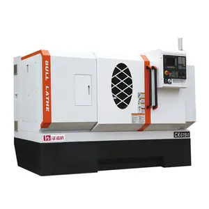 Giá rẻ CNC Máy Tiện CK6150 Chi Phí Thấp Ngang Phẳng Giường CNC Lathe