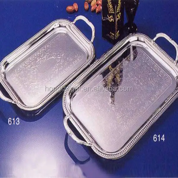 Hotselling silver plated tray