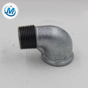 Perfecto y <span class=keywords><strong>de</strong></span> buena calidad BS TNP <span class=keywords><strong>galvanizado</strong></span> <span class=keywords><strong>hierro</strong></span> maleable 90 grado codo - Product Image 2