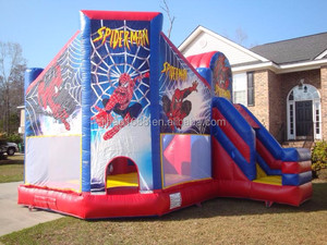 Maison gonflable Spider-<span class=keywords><strong>man</strong></span> gonflable pour enfants, château de saut, collection - Product Image 5