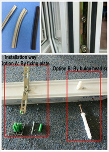 <span class=keywords><strong>Fenêtre</strong></span> double glacée en PVC de style ouvert, <span class=keywords><strong>fenêtre</strong></span> décontractée et moderne avec design de grille, <span class=keywords><strong>prix</strong></span> - Product Image 6
