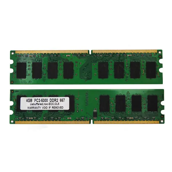 çalışmak G31 G41 anakartları 2x4GB 8gb DDR2 masaüstü bellek