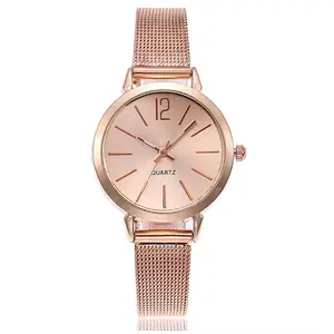 Relógio de pulso, moda relógio de quartzo elegante relógio de pulso meninas relógio de pulso à prova d' água marca de luxo casual relógio q