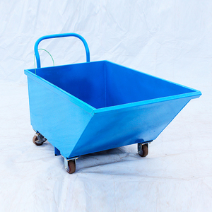 Hopper Tipping Tilting Metal Dump Truck Metal Waste Container Skip Bins