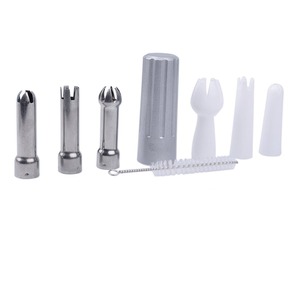 Venta caliente personalizada postre herramientas aerosol dispensador de crema batida <span class=keywords><strong>1</strong></span> <span class=keywords><strong>pinta</strong></span> con goma y consejos - Product Image 4