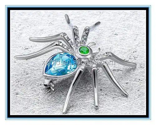 faberge spider brooch