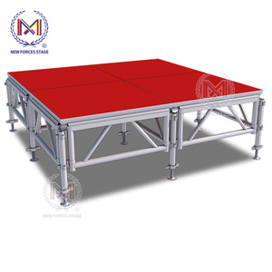 Nhôm dàn dựng nền tảng sân khấu boong ngoài trời âm nhạc nhôm giàn di động sự kiện buổi hòa nhạc đám cưới sân khấu di động - Product Image 4