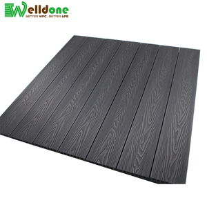 3d Wpc Sàn Pvc Chất Lượng Cao Sàn Sàn Ý Tưởng Đẹp Bơi Hồ Bơi Sàn Wpc Giá Rẻ Dễ Dàng Cài Đặt Ánh Sáng Màu Xám Wpc Decking - Product Image 4