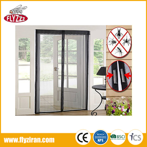 Gros facile installer magnétique polyester <span class=keywords><strong>moustiquaire</strong></span> diy réglable écran <span class=keywords><strong>porte</strong></span> - Product Image 1