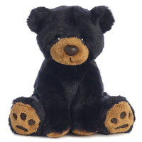 Ours en peluche,, animaux sauvages, noir, en peluche, jouet