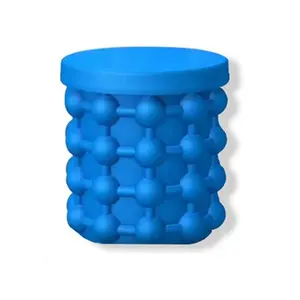 small size New design silicone ice bucket cube rubber for ice making