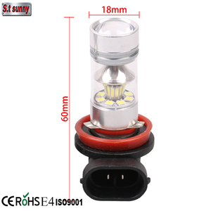 Feu arrière antibrouillard rond pour <span class=keywords><strong>renault</strong></span> logan, pour suzuki swift, 2 pièces - Product Image 2