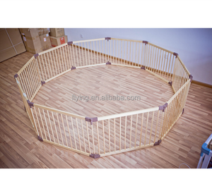 10 pcs Auto-verrouillage pliable bébé <span class=keywords><strong>parc</strong></span>, Rond ou Carré de luxe bébé <span class=keywords><strong>parc</strong></span>, <span class=keywords><strong>parc</strong></span> en bois - Product Image 1
