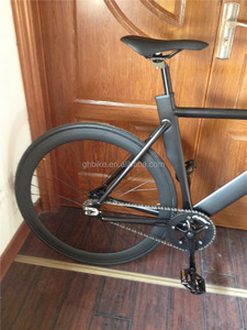 Xe đạp bánh cố định khung nhôm hợp kim 6061 màu đen 700c dành cho nam - Product Image 3