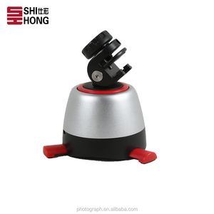 Đầu Điện Toàn Cảnh Mini 360 Độ Thời Gian Xoay <span class=keywords><strong>Lapse</strong></span> Pan Nghiêng Đầu Chân Máy Cơ Giới Cho Điện Thoại Thông Minh - Product Image 5