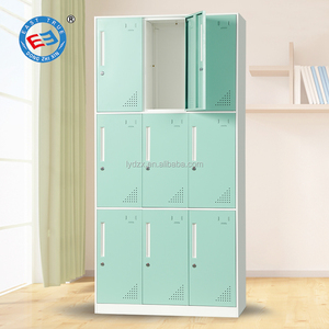 <span class=keywords><strong>Casier</strong></span> en aluminium professionnel fabriqué en Chine pour stade, 9 portes, en acier métallique, pour le stockage de matériel de golf - Product Image 1