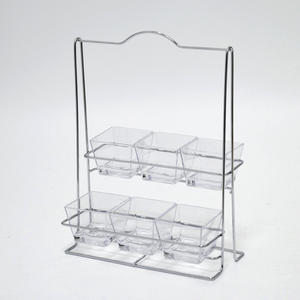 Simplicity Plastique Transparent Acrylique Rond Crystal-Cut Hand Size Saladier - Product Image 5