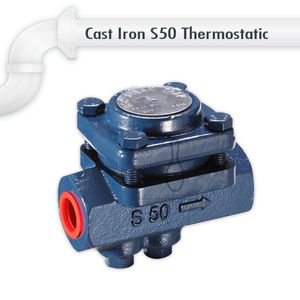 ดักไอน้ำแบบเทอร์โมสแตติกเหล็กหล่อแบบปรับแรงดันสมดุล DSC - Product Image 2