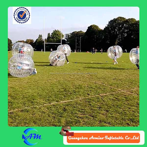 Très moins cher pvc / tpu bulle football, Bulle de football, Gonflable boule de butoir - Product Image 3