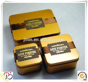 Decorativos de navidad <span class=keywords><strong>un</strong></span> traje de <span class=keywords><strong>amor</strong></span> para siempre de chocolate caja de la lata/delicado estaño caja de regalo de navidad - Product Image 1