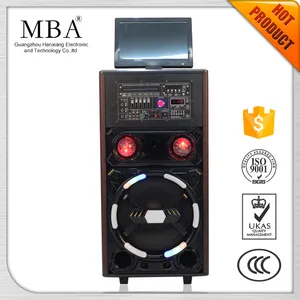 2016 novos produtos promoção mini alto-falantes fornecedores dupla 12 polegada magia speaker box com tela de DVD