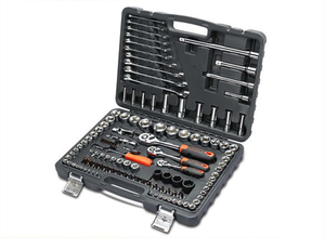 120 Cái 1/4 3/8 1/2 Chuyên Nghiệp Trình Điều Khiển Ratchet Của Đức Hộp Dụng Cụ Cầm Tay Bộ Cờ Lê Ổ Cắm - Product Image 2