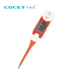 Hospitals Home Waterproof Transparent Clinical Rectal Armpit Oral Digital Thermometer For Baby And Adults