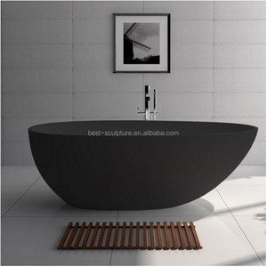 <span class=keywords><strong>Vasca</strong></span> <span class=keywords><strong>da</strong></span> Bagno Ovale <span class=keywords><strong>in</strong></span> Marmo Nero Marquina, Scultura Moderna e Lussuosa per Villa, con Funzione Idromassaggio, <span class=keywords><strong>Vasca</strong></span> <span class=keywords><strong>in</strong></span> <span class=keywords><strong>Pietra</strong></span> <span class=keywords><strong>in</strong></span> Vendita - Product Image 3