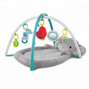Confort et harmonie éléphant enchanté tapis de gymnastique 2cm d'épaisseur musical et éducatif <span class=keywords><strong>nouveau</strong></span>-<span class=keywords><strong>né</strong></span> à enfant en bas âge <span class=keywords><strong>jouer</strong></span> activité peluche - Product Image 4