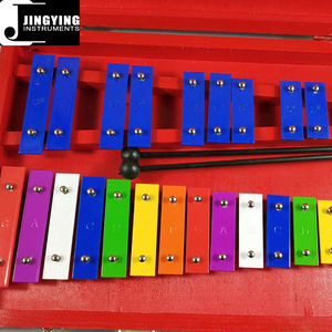 25 tons En Aluminium Coloré Métallophone avec <span class=keywords><strong>Caisse</strong></span> En <span class=keywords><strong>Bois</strong></span> - Product Image 3